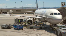 Baggage loading into airplane 58b44848425af