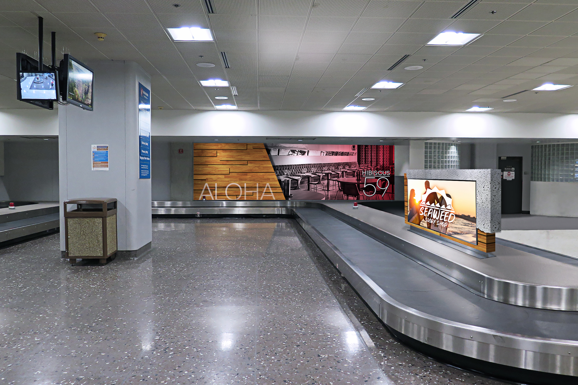 CCA&rsquo;s advertising program at HNL will feature highly integrated, custom fixtures that complement the architecture and passenger flow at the airport.