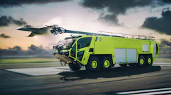 Oshkosh Airport Products LLC will display its all-new Oshkosh Striker 8 X 8 aircraft rescue and fire fighting (ARFF) vehicle at the 2017 Fire Department Instructors Conference on April 27-29 in Indianapolis, Ind. The Oshkosh Striker 8 X 8 is the most powerful and capable ARFF vehicle in the company’s history.