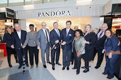 Ribbon cutting in celebration of JFK Terminal 4’s new retail openings. Ribbon cutting in celebration of JFK Terminal 4’s new retail openings.