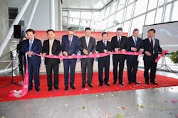 A ribbon cutting ceremony was held at JFK T4 in celebration of the inaugural flight between Fuzhou and New York City. A ribbon cutting ceremony was held at JFK T4 in celebration of the inaugural flight between Fuzhou and New York City.