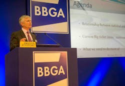 Marc Bailey at BBGA 2017. Marc Bailey at BBGA 2017.