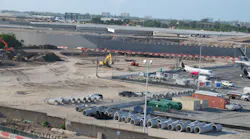 Project work-space parameters result from the civil design team’s extensive coordination with architects, the construction manager, airlines and the airport operator.