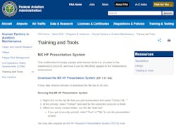 FAA human factors training website remains relevant. FAA human factors training website remains relevant.