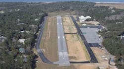 The runway expansion project, funded primarily by an $18.9 million grant from the FAA, will extend the runway from 4,300 to 5,000 feet.