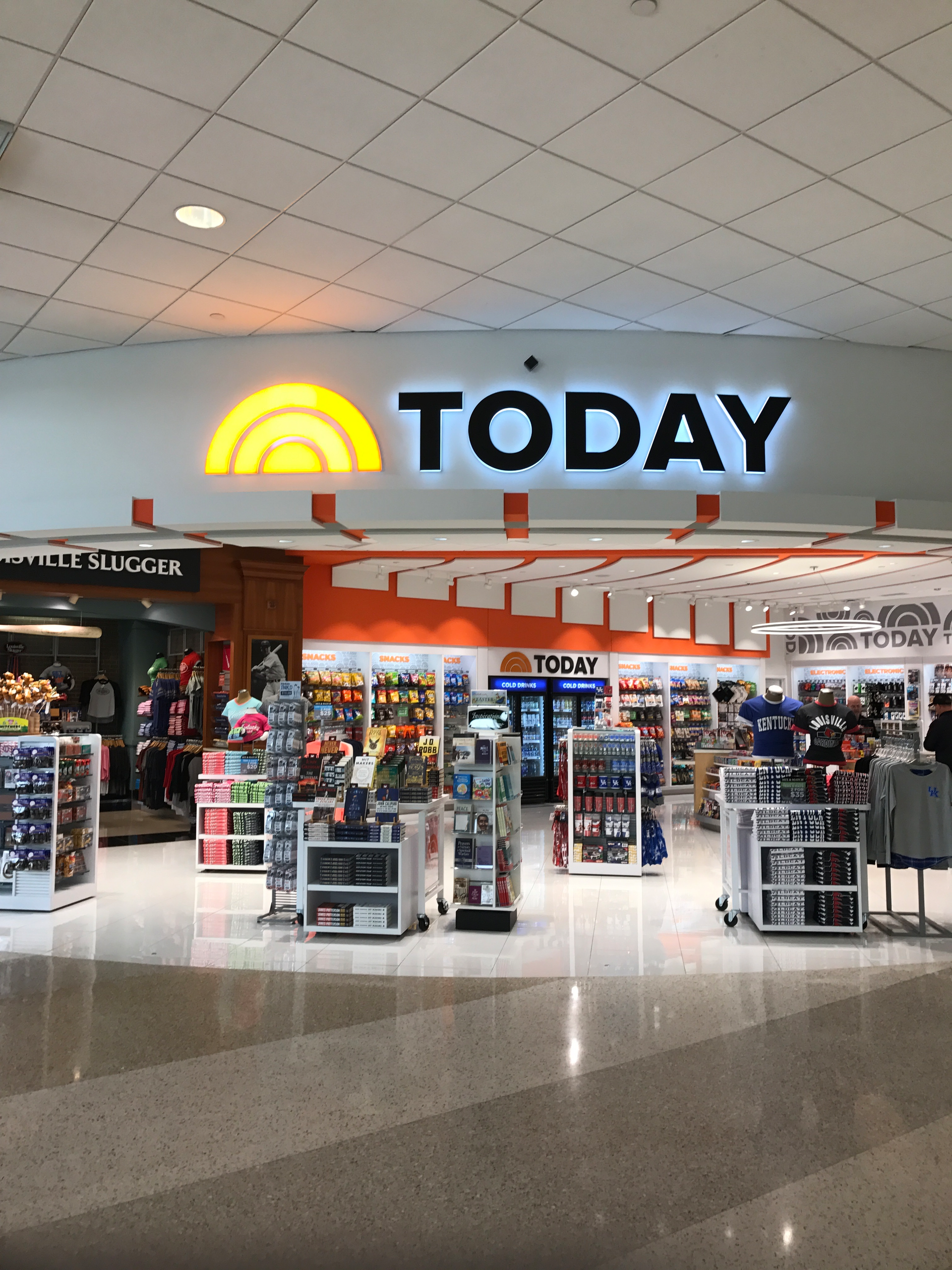 The Today Show informs and entertains millions each day, and this store will also bring a smile to passengers at SDF.