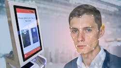 Rockwell Collins' self-service bag drop systems are now equipped with facial recognition technology. Rockwell Collins' self-service bag drop systems are now equipped with facial recognition technology.