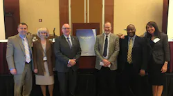 Ryan Goertzen, ATEC president; Susan Parson, FAA; Murray Huling, FAA; Robert Warren, FAA; Kevin Morgan, FAA; and Crystal Maguire, ATEC executive director.