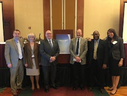Ryan Goertzen, ATEC president; Susan Parson, FAA; Murray Huling, FAA; Robert Warren, FAA; Kevin Morgan, FAA; and Crystal Maguire, ATEC executive director. Ryan Goertzen, ATEC president; Susan Parson, FAA; Murray Huling, FAA; Robert Warren, FAA; Kevin Morgan, FAA; and Crystal Maguire, ATEC executive director.