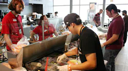 The recently renovated ThunderCloud Subs and Ruta Maya coffee shop at Austin -Bergstrom International Airport.