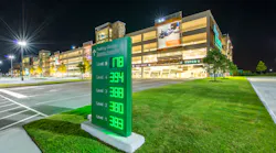 Dynamic signage in parking facilities can assist travelers in finding a parking space by providing real time information on available spots.