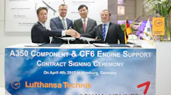 Signing Asiana Airlines Lufthansa Technik 58e3a82fc9dd3