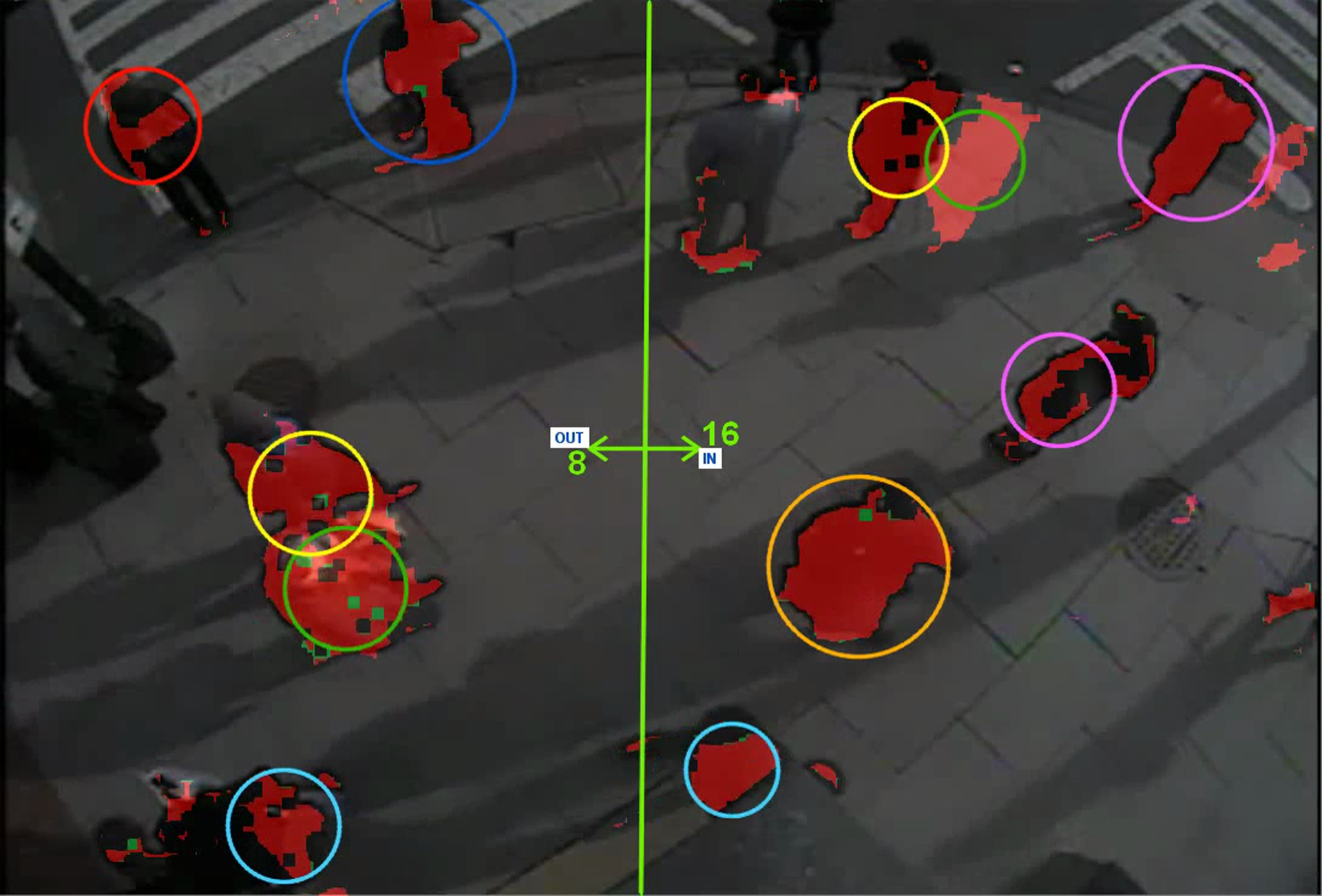 More sophisticated solutions are now calibrated to distinguish people whether they are sitting, walking or running.