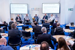 Pictured left to right Alex Veitch, Head of Global Policy, FTA, Mark Olney, General Manager - Cargo, Europe, Middle East, India and Africa, Air Canada Cargo, Conan Busby, Head of Cargo, MAG Jonas van Stekelenburg, Head of Cargo, Amsterdam Airport Schiphol, Nick Platts, Head of Cargo, Heathrow Airport Pictured left to right Alex Veitch, Head of Global Policy, FTA, Mark Olney, General Manager - Cargo, Europe, Middle East, India and Africa, Air Canada Cargo, Conan Busby, Head of Cargo, MAG Jonas van Stekelenburg, Head of Cargo, Amsterdam Airport Schiphol, Nick Platts, Head of Cargo, Heathrow Airport