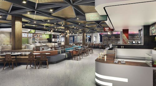 Terminal 1 will feature 20 world-class dining and retail concepts with a bold new terminal design spanning 25,252 feet&mdash;nearly double that of the old terminal.