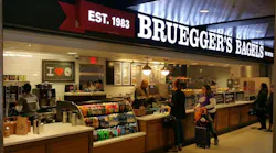 Bruegger’s Bagels offers authentic New York-style bagels and fresh sandwiches.