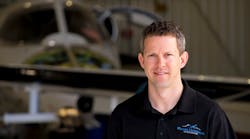 Fischer is an aviation professional with over 17 years of pilot experience in special missions including cloud seeding and atmospheric research aircraft operations.