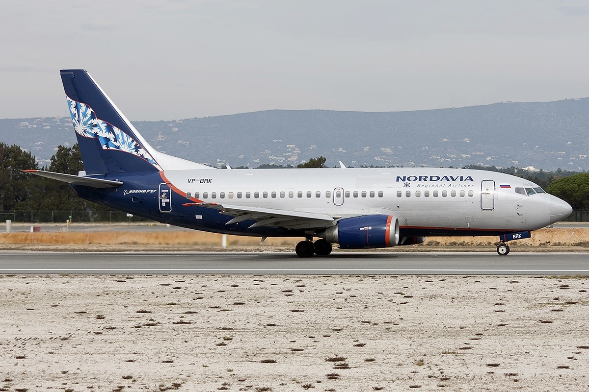 Nordavia Boeing 737 500 By Pedro Arag O 5919ad48eac6a