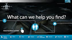San Francisco International Airport historically had more than 270 paper maps to help passengers navigate the terminal before the installation of digital signage. San Francisco International Airport historically had more than 270 paper maps to help passengers navigate the terminal before the installation of digital signage.