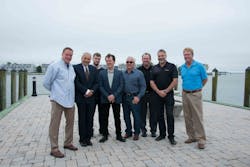 2016 Aspire Program awardees left to right: Dave Merrow, president of Heavy Duty Lift & Equipment; Jean Dellamore, president of Stertil-Koni; Phillippe and Joe Palma, of Novaquip; Larry Morgan, with Hoffman Services; John Campbell of Power Washer Sales, Gary Vermeulen, president of Westvac International and Mark Friess with Heavy Lift Systems. 2016 Aspire Program awardees left to right: Dave Merrow, president of Heavy Duty Lift & Equipment; Jean Dellamore, president of Stertil-Koni; Phillippe and Joe Palma, of Novaquip; Larry Morgan, with Hoffman Services; John Campbell of Power Washer Sales, Gary Vermeulen, president of Westvac International and Mark Friess with Heavy Lift Systems.