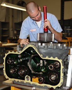 Columbia Helicopters has received a 2016 Boeing Performance Excellence Award for its CH-47 Chinook transmission repair work. Columbia Helicopters has received a 2016 Boeing Performance Excellence Award for its CH-47 Chinook transmission repair work.