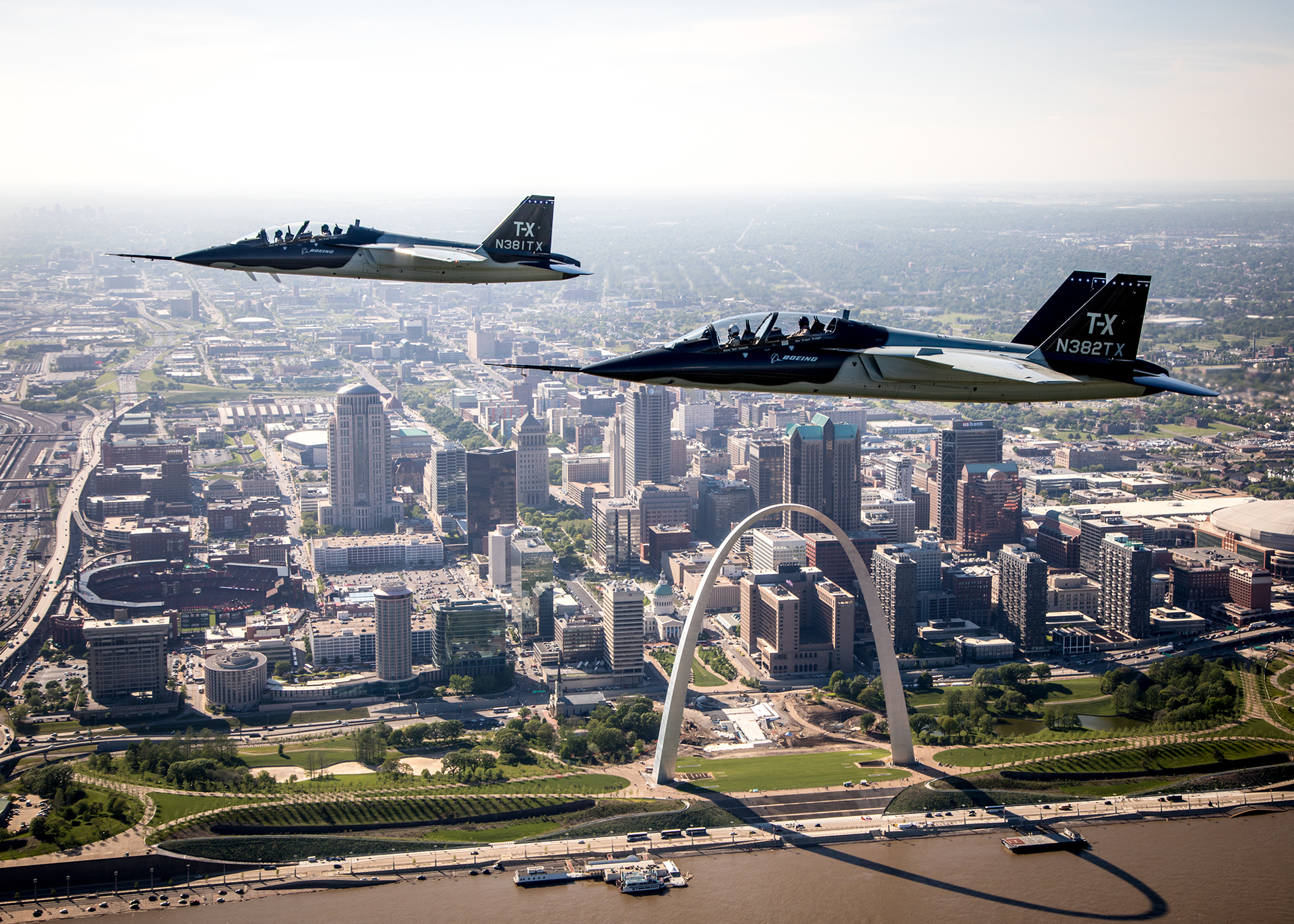 Two Boeing T X Over Stl Arch Public High Res 5919d1e0ea948