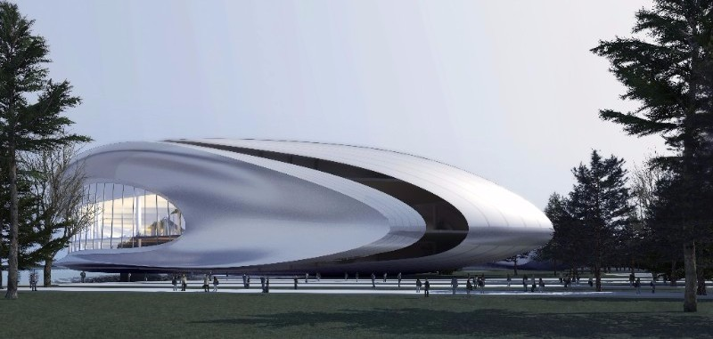 2016 Winning Entry, AIRPORT UNDER THE FOREST PARK Shanghai, China Xingqiao Li, Fang Yu and Que Wang Xi&rsquo;An, University of Architecture and Technology, Xi&rsquo;An, China