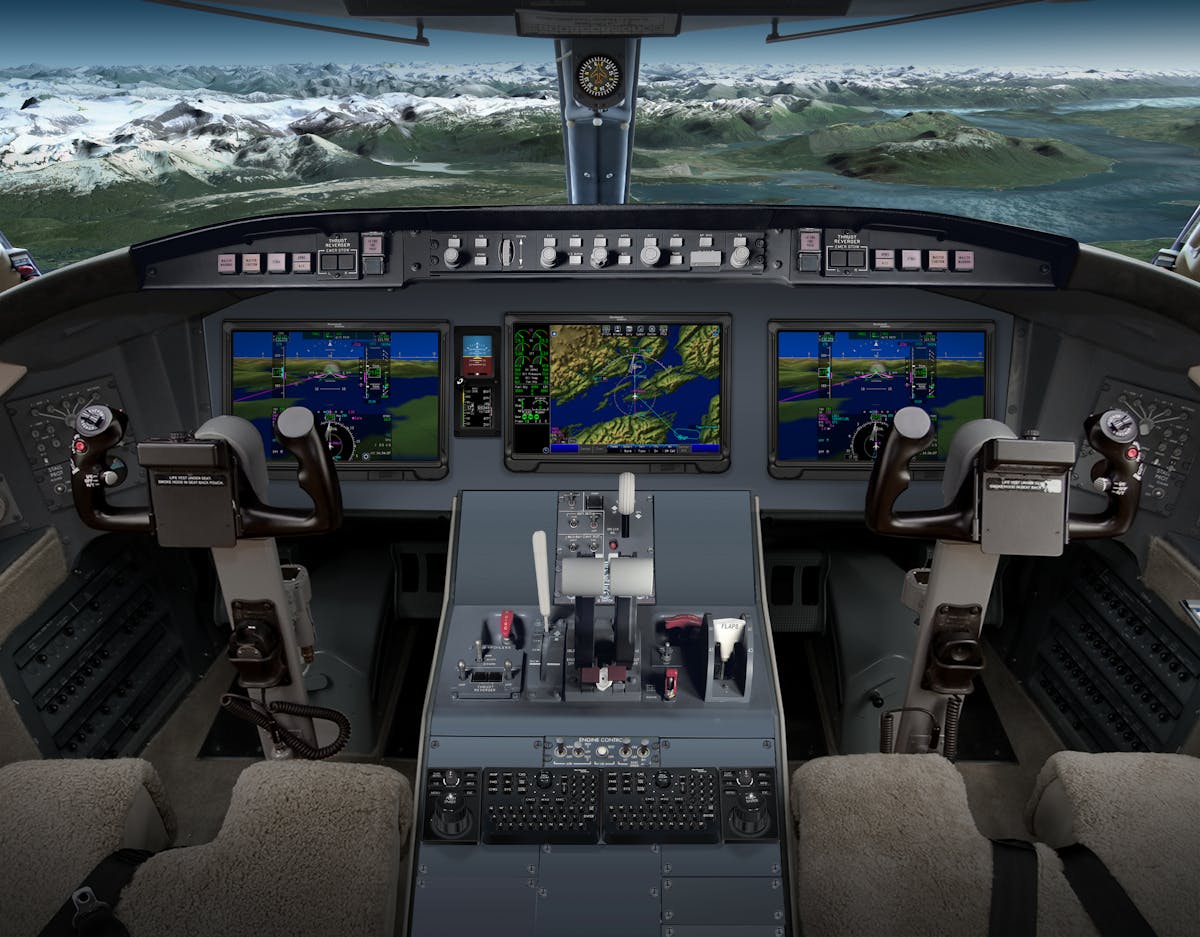 Pro Line Fusion&circledR; provides a turn-key integrated avionics solution to meet aviation regulatory mandates while modernizing the flight experience.