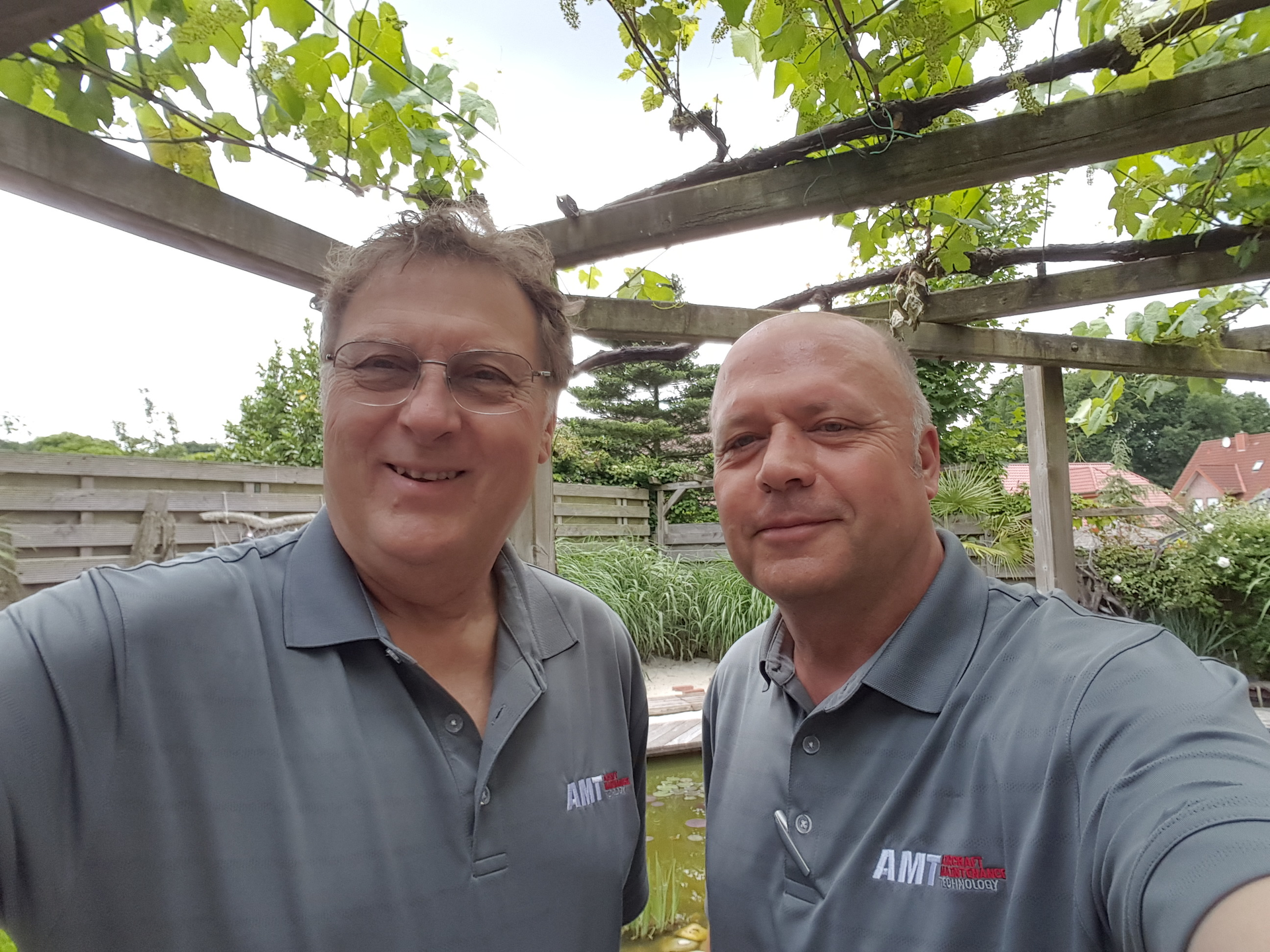 AMT's Chief Editor Ron Donner and International Corespondent Marino Boric.