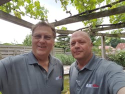 AMT's Chief Editor Ron Donner and International Corespondent Marino Boric. AMT's Chief Editor Ron Donner and International Corespondent Marino Boric.