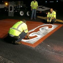 AVL retouches striping and some painting in-house as a way to save on costs.