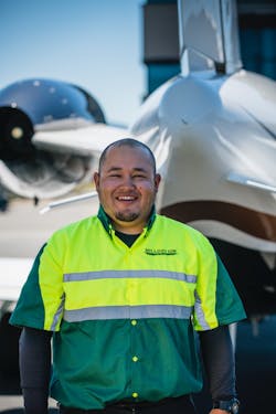 Ochoa has served Million Air MFR as a dedicated line technician for the past two years.