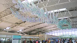 Spectroplexus.” was created through a unique partnership between the airport’s Lambert Art & Culture Program and Washington University in St. Louis