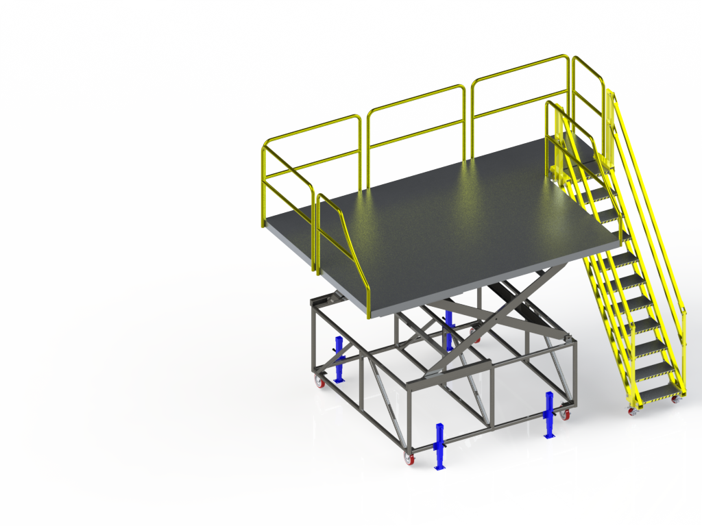 Cargo Bay Access Stand Aviation Pros