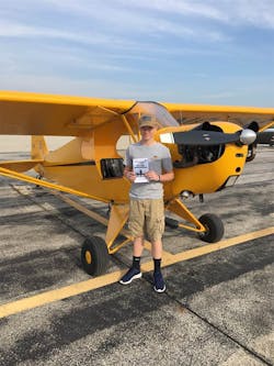 In flight between Mobile and Oshkosh. Last leg before arriving at KOSH. That NOTAM (Notice to Airmen) is thick, but gives all the information that is essential for a safe arrival to AirVenture. In flight between Mobile and Oshkosh. Last leg before arriving at KOSH. That NOTAM (Notice to Airmen) is thick, but gives all the information that is essential for a safe arrival to AirVenture.