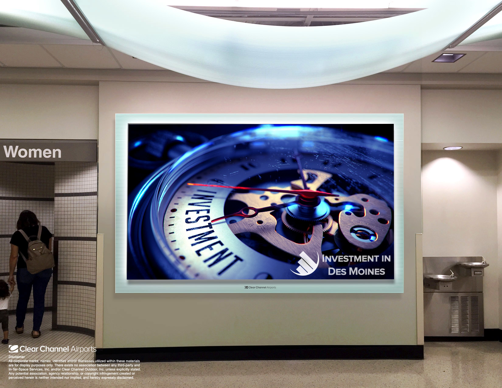 The latest advertising network will allow brands to reach approximately 2.5 million annual travelers passing through the increasingly growing airport.