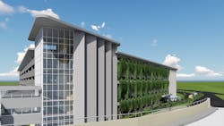 The project will cost $120 million and provide 2,000 parking spaces as well as sensors to let drivers know what spaces are available. The project will cost $120 million and provide 2,000 parking spaces as well as sensors to let drivers know what spaces are available.