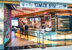 Tamale Boy at Portland International Airport’s D Concourse. Tamale Boy at Portland International Airport’s D Concourse.