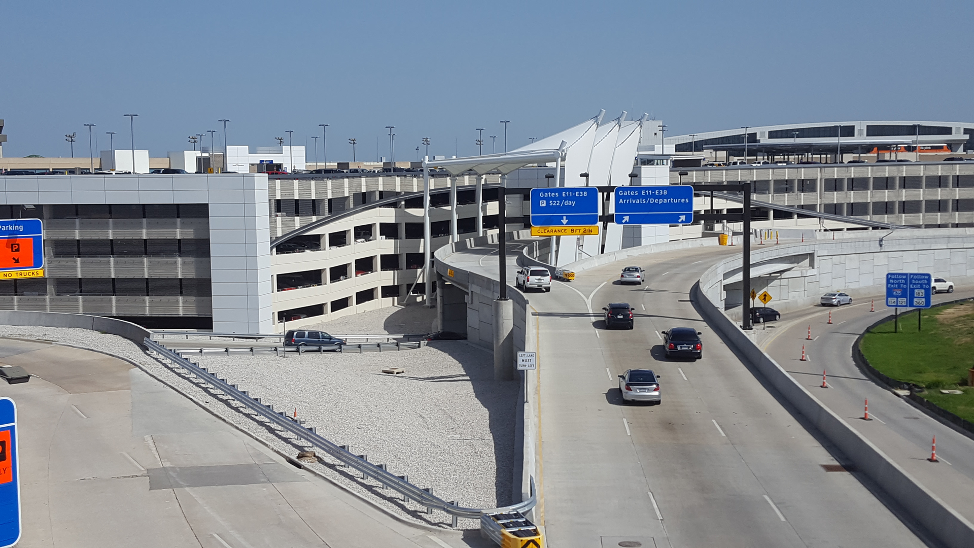 Due to the limited site access and the potential safety issues that traffic presented, McCarthy put a lot of thought, resources and employee training into how to safely move the public around the job site as well as coordinate 350-plus person workforce getting to and from the site each day.