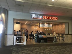 Phillips Seafood brings its commitment to outstanding quality seafood and the heritage of Maryland-style cooking to its new location in Concourse D.