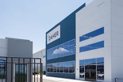 Daher’s newest logistics and industrial facility supplies the nearby Airbus Helicopters facility in Querétaro, Mexico, and is dedicated to metallic aerostructures activities. Daher’s newest logistics and industrial facility supplies the nearby Airbus Helicopters facility in Querétaro, Mexico, and is dedicated to metallic aerostructures activities.