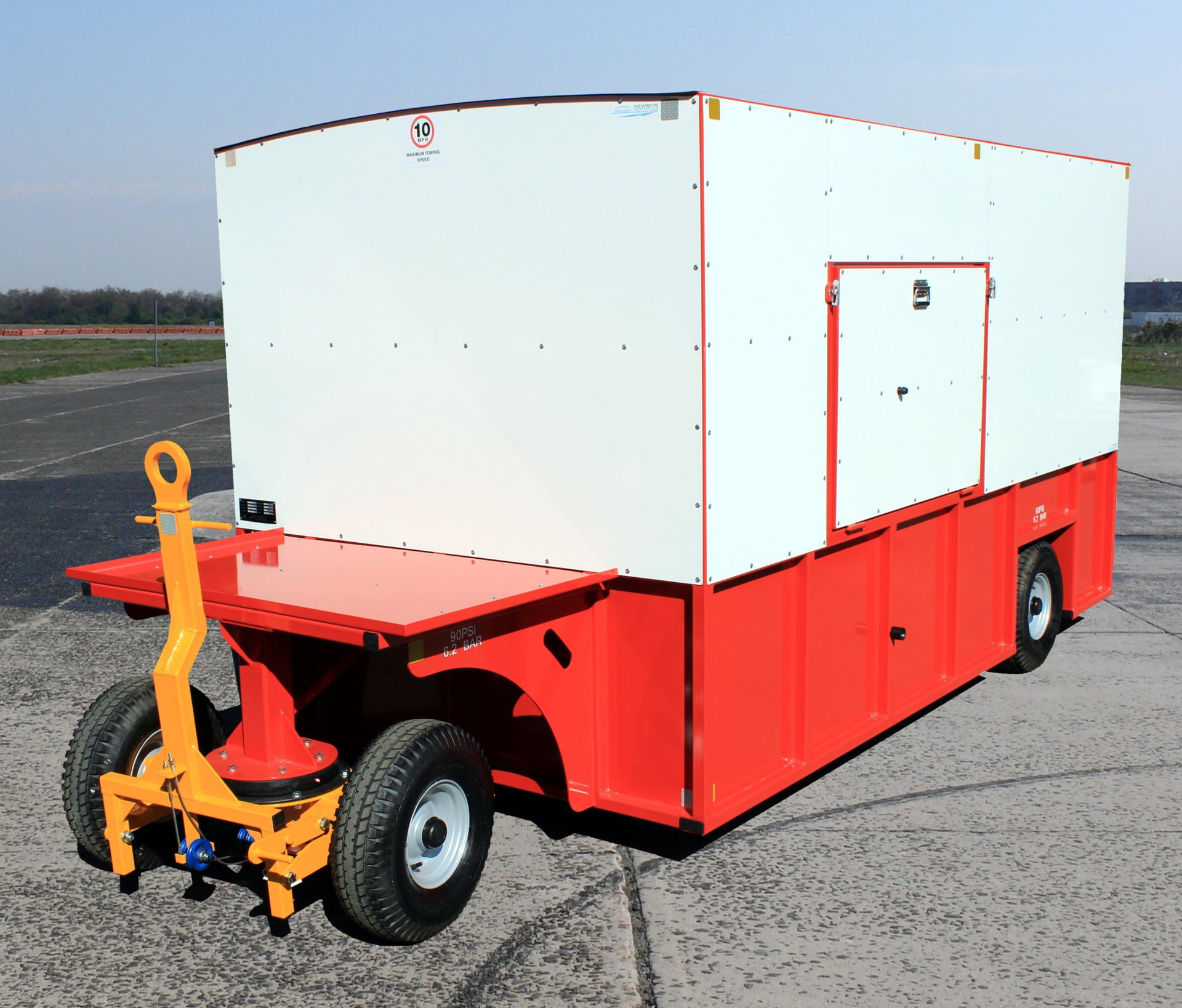 Wheel and brake change trailer Newbow Aerospace 599d9fa2b5e47