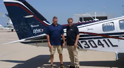 L3 Chief Pilot Todd Scholten and AMT Chief Editor Ron Donner.