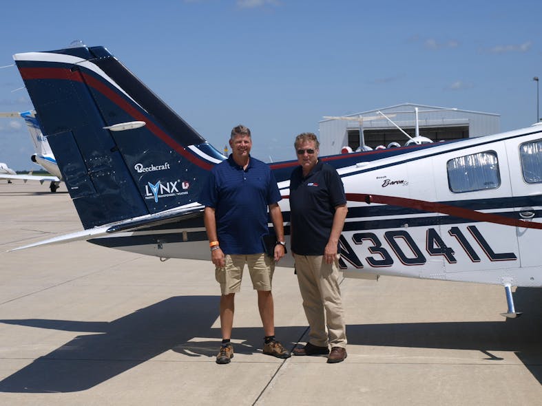 L3 Chief Pilot Todd Scholten and AMT Chief Editor Ron Donner.