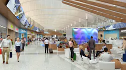 The Great Hall project will greatly enhance security by moving today’s exposed TSA screening checkpoints from level 5 to level 6, and create a new prototype for TSA that will increase passenger throughout by an estimated 50-70 percent.