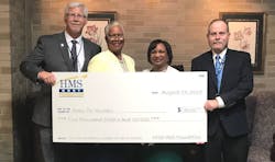 From left to right, Scott Brockman, president and chief executive officer, Memphis-Shelby County Airport Authority; Rhonda L. Treadwell, executive director, Dress for Success Memphis, Inc.; Rholedia Morgan, chair, board of directors, Dress for Success Memphis Inc.; Rodger Rice, director of operations, HMSHost From left to right, Scott Brockman, president and chief executive officer, Memphis-Shelby County Airport Authority; Rhonda L. Treadwell, executive director, Dress for Success Memphis, Inc.; Rholedia Morgan, chair, board of directors, Dress for Success Memphis Inc.; Rodger Rice, director of operations, HMSHost