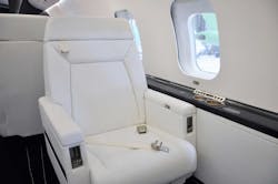 The 2017 Global interior mirrors the 2013 Challenger design. The 2017 Global interior mirrors the 2013 Challenger design.