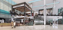 SSP America and Wynne aim to replicate the brand&rsquo;s successful street side presence by creating two separate spaces in Terminal D&mdash;a pub and a stunning, entertainment jewel crowning to include an elevated performance area featuring live and local music.