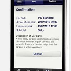 Smart Phone apps make reserving a parking space in advance a breeze.