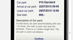 Smart Phone apps make reserving a parking space in advance a breeze. Smart Phone apps make reserving a parking space in advance a breeze.